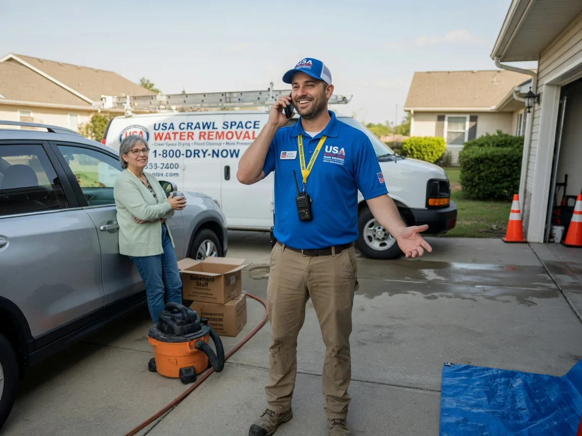 Crawl Space Water Removal St Columbans, NE FAQs